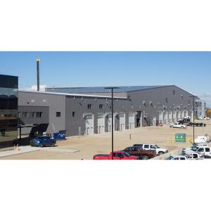 Buy cheap Concrete Foundation Prefab Metal Warehouse Building Storage Facility from wholesalers