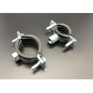 Buy cheap Wholesale EPDM Rubber Pipe Clamps with Two Sides Screws from wholesalers