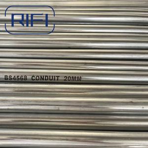Buy cheap BS4568 25mm 32mm Threaded EMT Pipe Class 4 GI Conduit With 3.75 Meter Per Length from wholesalers