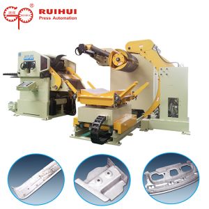 RUIHUI Coil Feeder Straightener Servo Feeder Width 800mm , Thickness 6mm
