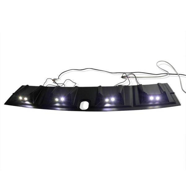 Quality 4x4 Car Accessories With Led Light Matte Black Top Cover Front Car Roof Spoiler for sale