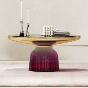 Buy cheap Living Room Glass Table Top Coffee Table Elegant Design from wholesalers