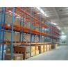 Warehouse Storage Heavy Duty Pallet Racking Every Layer Equipped with Pallet Support Bars for sale