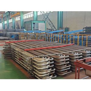Customized Stainless Steel Superheater Coils Horizontal / Vertical Boiler