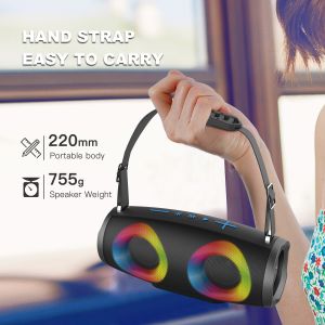 Buy cheap 2 Driver Stereo Wireless Portable Bluetooth Speakers Multifunctional from wholesalers