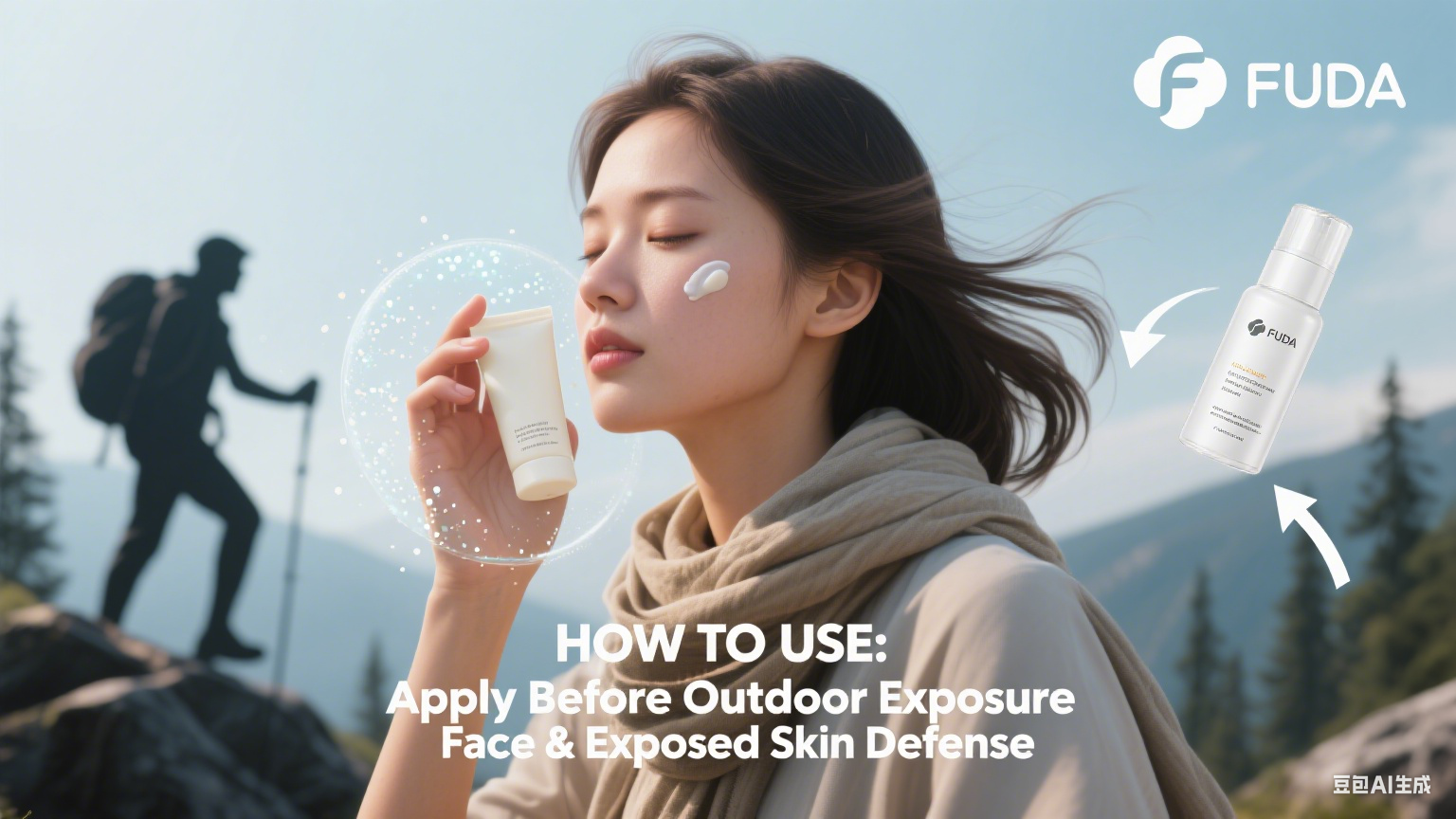 Buy cheap Wind-drying protection lotion SPF20+, windproof and anti-redness tested. from wholesalers