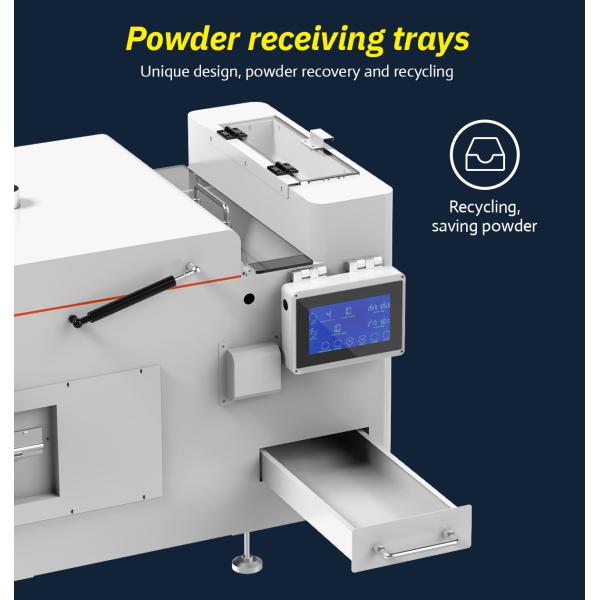 A3 DTF Printer With Powder Shaking And Drying EPSON i1600-A1*2 Print Heads