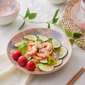 Buy cheap Ready To Ship In Stock Modern Ceramic Dinnerware Sets Customizable Color Patterns For Gift from wholesalers