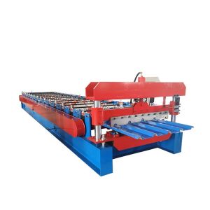 Buy cheap Ppgi Trapezoidal Plc Sheet Metal Roll Forming Machines from wholesalers