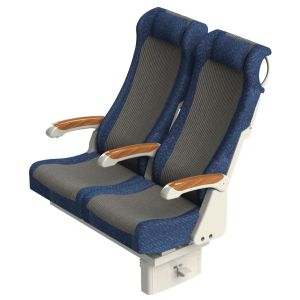 Buy cheap Optional Material Train Passenger Seat Second Classs 450mm - 1140mm Width from wholesalers
