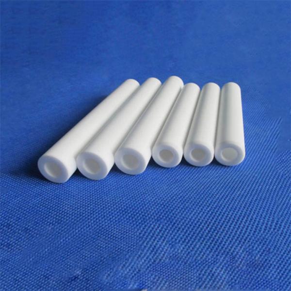 Quality Wear Resistant Rectangular Round Al2o3 Ceramic Tube for sale