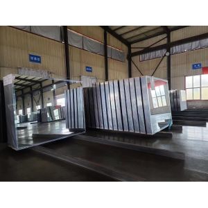 Buy cheap 3mm Flat Polished Aluminum Mirror / Silver Mirror Panel With Drilling from wholesalers