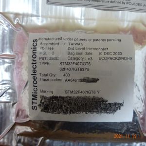 Buy cheap Electronic Componants STM32F407IGT6 New and Original Integrated circuit IC from wholesalers