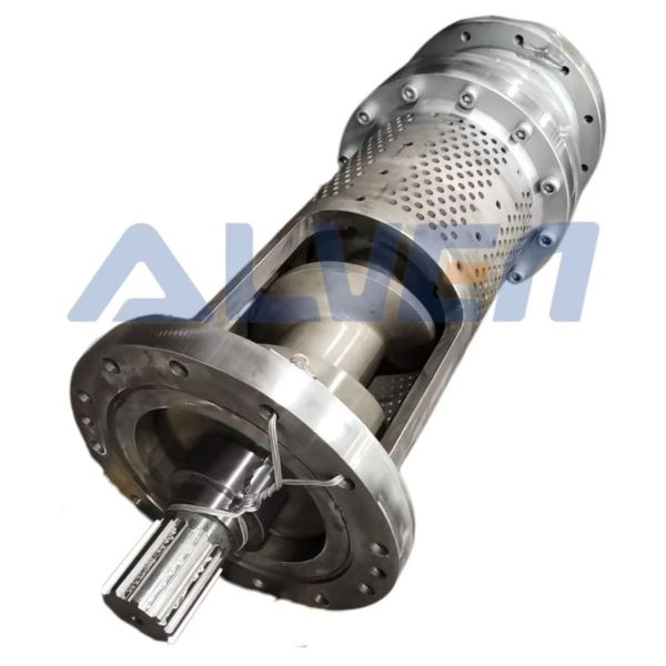 Buy cheap High Precision Extruder Screw and Barrel with ≥950HV Nitrided Layer Hardness 0.5-0.8mm Thickness and ≤2 Brittleness from wholesalers