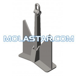 China Hot Dip Galvanized Stainless Steel Molastar Pool TW Anchor For Marine High Holding Power Anchor on sale