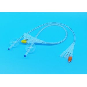Buy cheap Latex Free Disposable 2 Way Foley Catheter Custom 300mm / 400mm Length from wholesalers