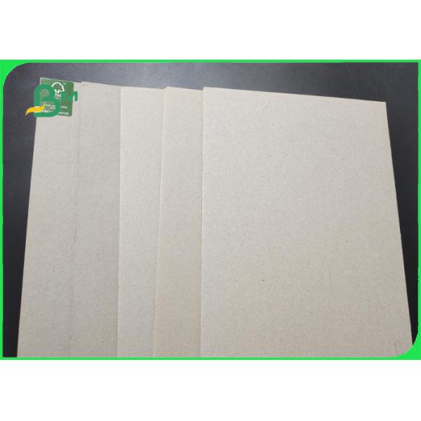 1.2mm 1.8mm Grey Chipboard For Garment Label Good Lamination