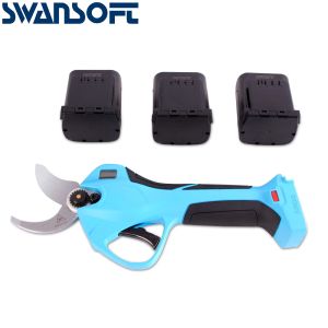 Swansoft 25.2V Cordless 40mm electric pruning shears with LED Display Screen