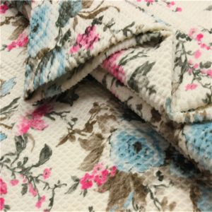 Buy cheap Plain 100 Polyester Patterned Upholstery Material SGS Approved from wholesalers
