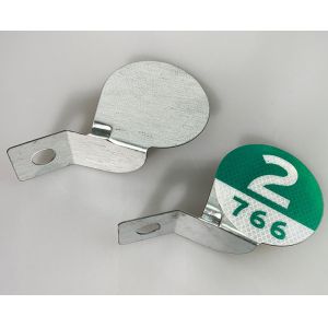 Buy cheap Customized Shape Hot Dip Galvanised Highway Guardrail Reflector for Road Facilities from wholesalers