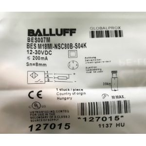 Buy cheap Balluff Proximity switch BES M18MI-NSC80B-S04K BES007M Sensor from wholesalers