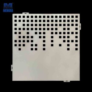 Buy cheap Customized Aluminium Curtain Wall Punched Plate Cladding Facade from wholesalers