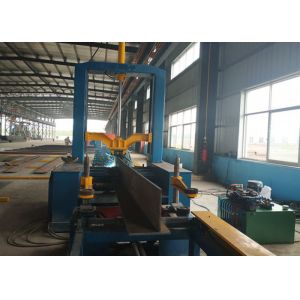 Buy cheap Horizontal Assembly H Beam Flange Straightening Machine Welding Line SGS from wholesalers