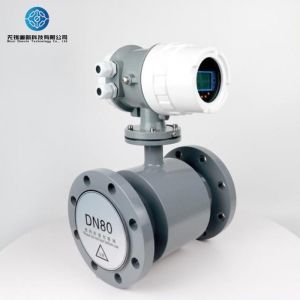 ATEX / IECEx Certification Explosion Proof Flow Meter With One Piece LCD Screen