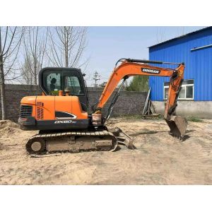 Buy cheap Well Maintained Used 2020 Doosan DX60-9C 6 Ton Excavator For Landscaping Utility Work from wholesalers