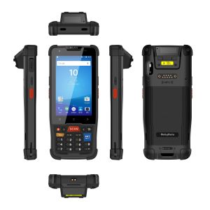 M72 Rugged PDA Barcode Scanner with IP67 Waterproof 4.0 inch IPS LCD and 5100mAh