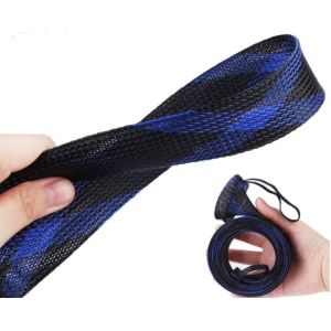 Buy cheap Expandable Braided Fishing Pole Protectors Jacket Socks Abrasive Resistance from wholesalers