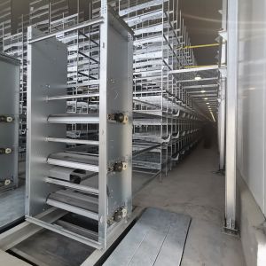 Buy cheap 1.25m Hens Poultry Manure Removal System 3-8tiers Automated from wholesalers