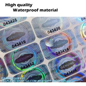 Buy cheap Authentic Hologram Labels/Stickers Silver Transfer Tamper Evident Security Warranty Void Seals/Stickers High Security from wholesalers