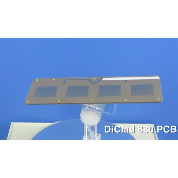 60mil DiClad 880 Printed Circuit Board With Immersion Gold Plating For Digital