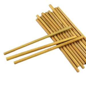 Buy cheap 20cm Green Biodegradable Straws Bamboo Fibre Straws For Beverage from wholesalers