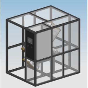 Laboratory Drop Testing Machine Frequency Conversion Motor PLC Control