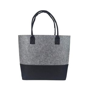 Buy cheap Shopper Polyester 2mm 35x30x15cm 300gsm Felt Tote Bag product