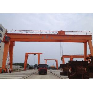 Buy cheap 35ton Rail Mounted Industrial Gantry Crane With Winch System from wholesalers