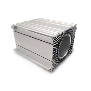 Buy cheap Square rustproof Aluminum Extrusion Heat Sink With Anodizing Nature Flexible from wholesalers