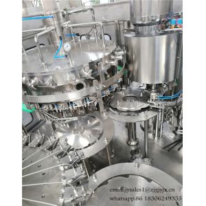 Complete Carbonated Drink Filling Machine / Bottling Juice Equipment