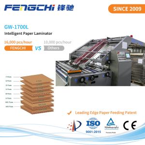 Post Coating Laminating Machine Digital Glue Adjusting Paper Mounting Machine