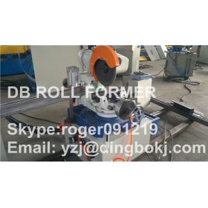 Buy cheap Solar PhotovoltaicPurlin Roll Forming Machine With Saw Cutting from wholesalers