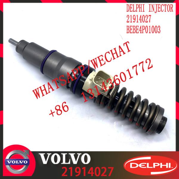 21914027 Common Rail Diesel Fuel Injector Assy 21914027 BEBE4P01003 E3.27 for V