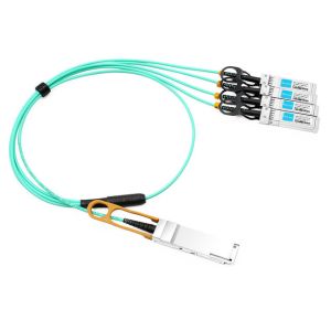 Buy cheap Juniper EX-QSFP-4X10G-AOC7M Compatible 7m (23ft) 40G QSFP+ to Four 10G SFP+ Active Optical Breakout Cable from wholesalers