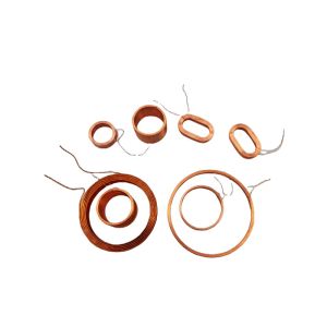Shaped Hollow Copper Inductor Coil Insulated Copper Winding Wire