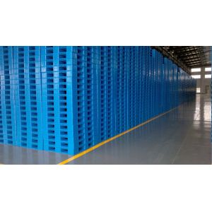 Buy cheap 4-Way cheap Rackable plastic pallets with steel from wholesalers