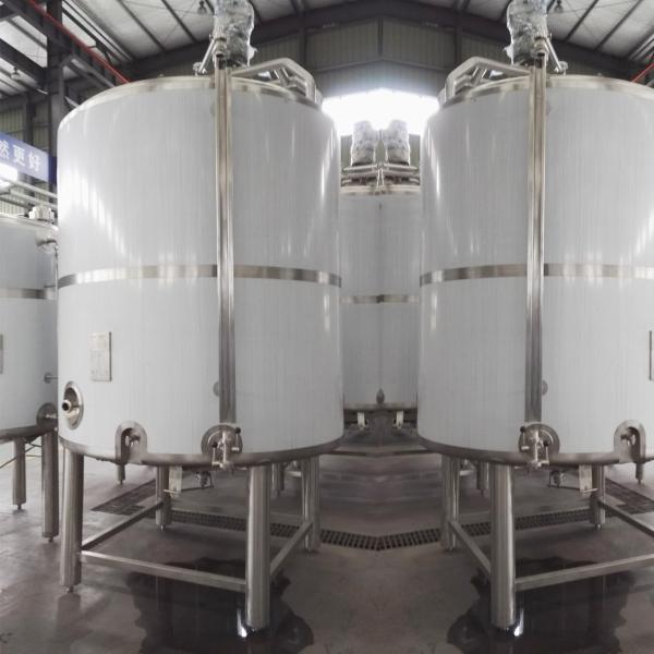Quality Triangle Legs 8000l Stainless Steel Dairy Tanks Mixing Vessel for sale