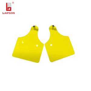 sGS BASF TPU visual Double Cattle Ear Tag with Laser Engraved Numbers for