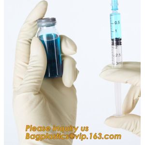 Natural Disposable Powdered Free Custom Medical Examination Latex Gloves,Powder