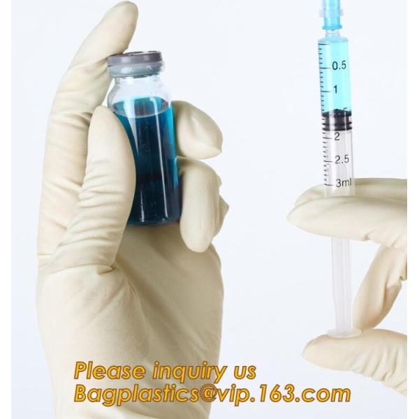 Natural Disposable Powdered Free Custom Medical Examination Latex Gloves,Powder